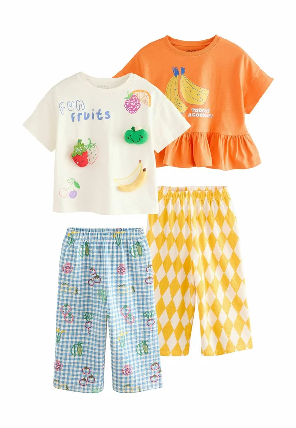 REGULAR FIT -SET 2 PACK  - Stoffhose - orange fruits