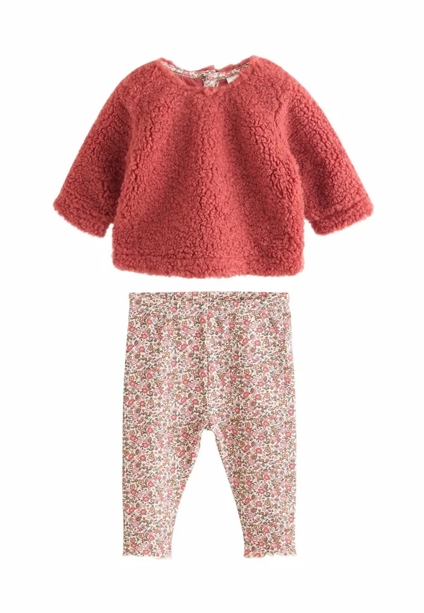 REGULAR FIT -  SET 2 PIECE  - Leggings - Hosen - red ditsy