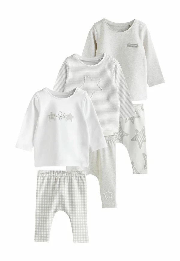 REGULAR FIT SET 6 PACK  - Langarmshirt - grey star