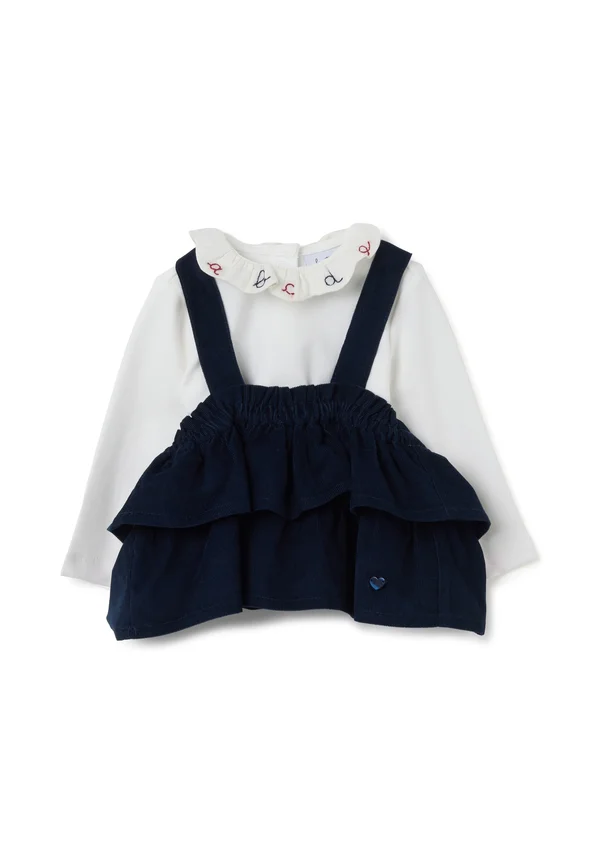 REGULAR FIT SET - A-Linien-Rock - blu bluette