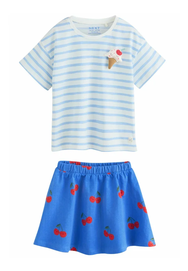 REGULAR FIT - SET  - A-Linien-Rock - blue character