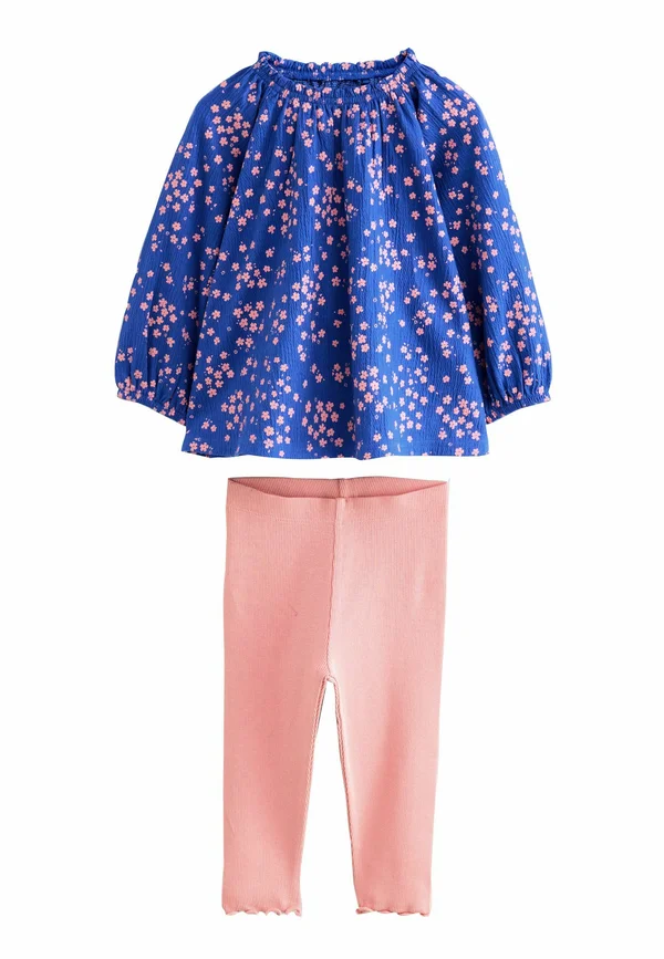 REGULAR FIT -  SET  - Bluse - blue ditsy floral