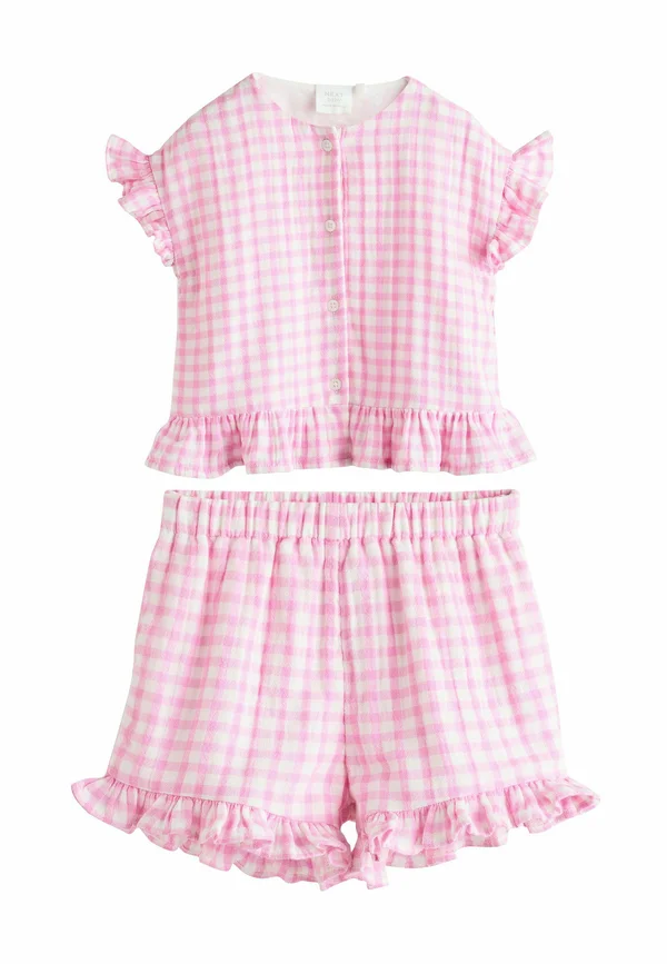REGULAR FIT - SET - Bluse - pink gingham