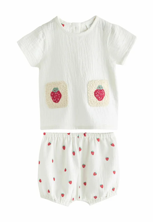 REGULAR FIT - SET - Bluse - white strawberry