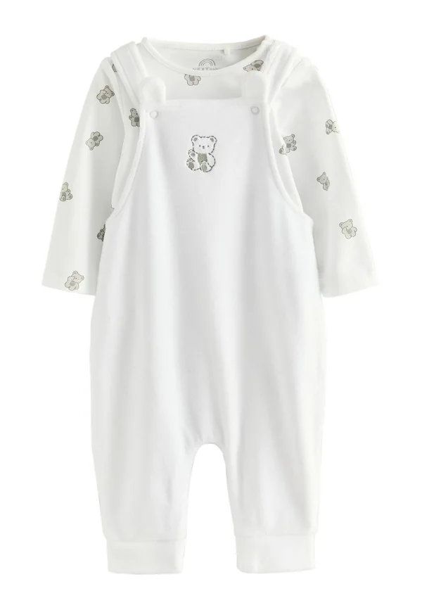 REGULAR FIT SET - Langarmshirt - white bear
