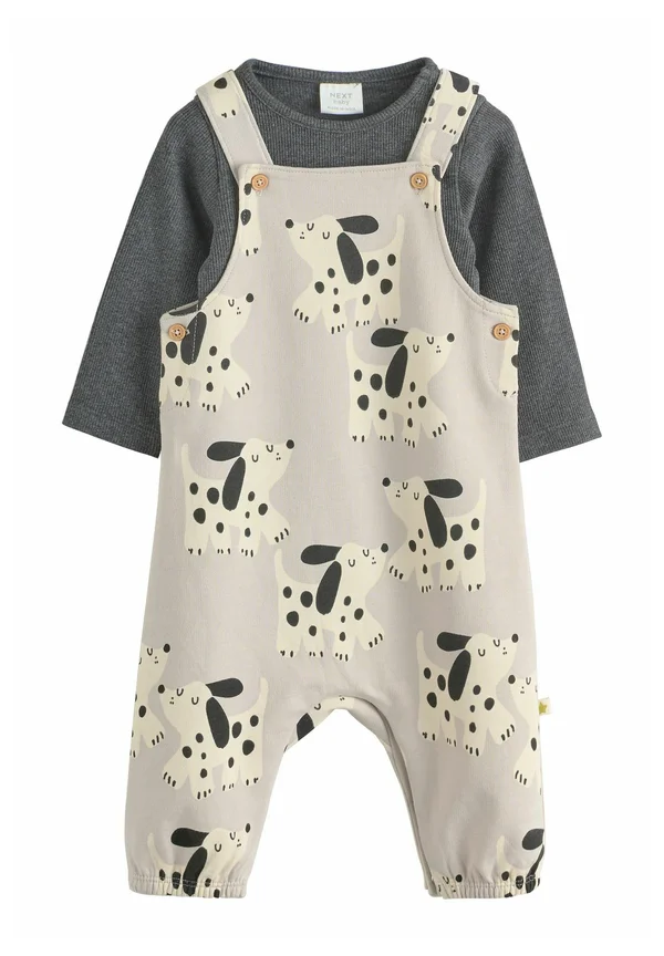 REGULAR FIT - SET - Latzhose - neutral dog