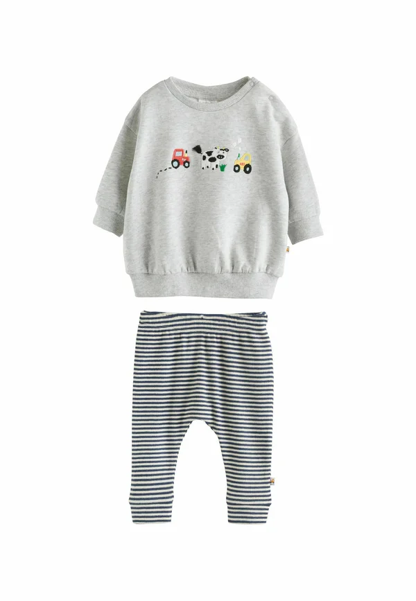 REGULAR FIT  SET  - Leggings - Hosen - grey farm character