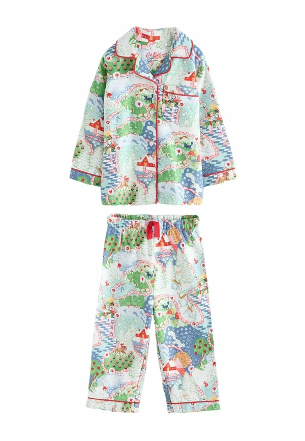 REGULAR FIT SET - Nachtwäsche Set - blue red