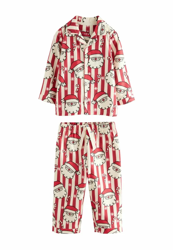 REGULAR FIT - SET - Nachtwäsche Set - red white santa
