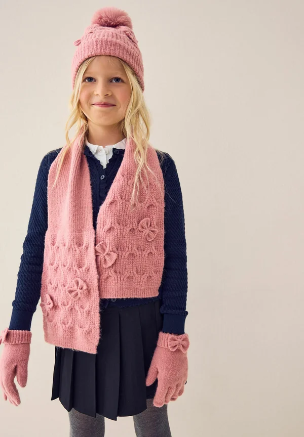 REGULAR FIT - SET - Schal - pink