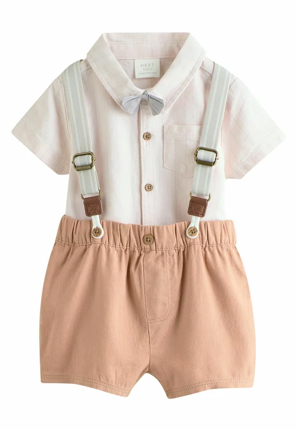 REGULAR FIT-SET - Shorts - apricot orange