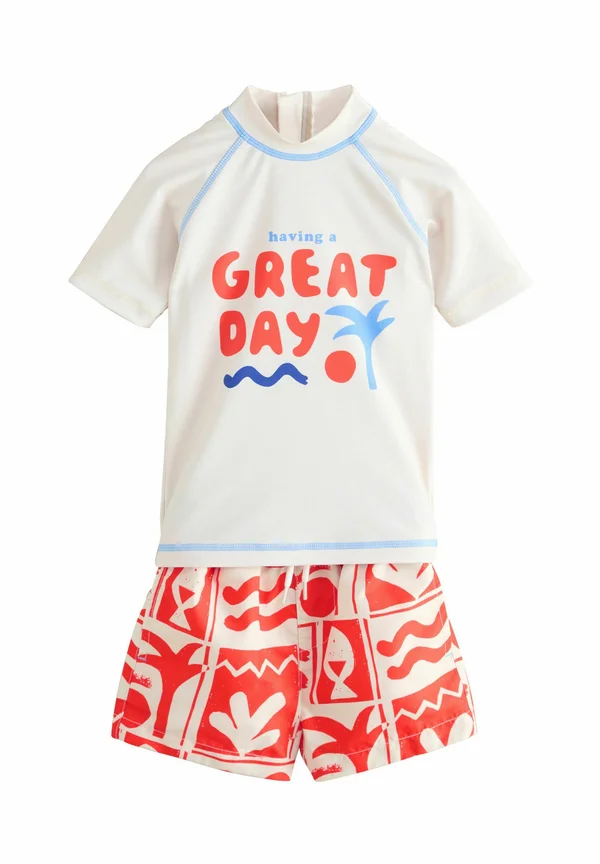 REGULAR FIT - SET - Shorts - red white
