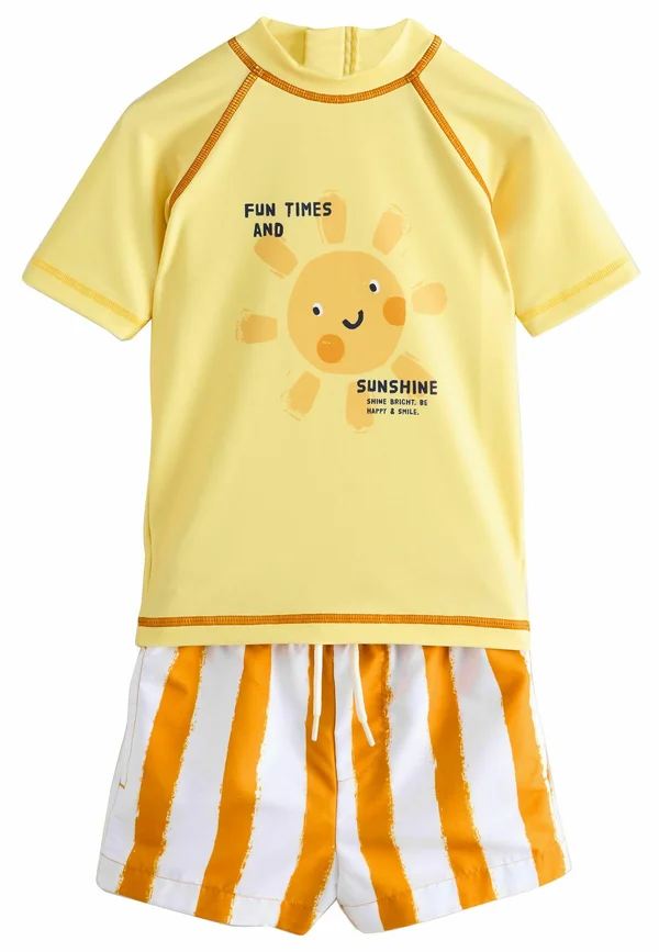 REGULAR FIT - SET - Shorts - yellow sun