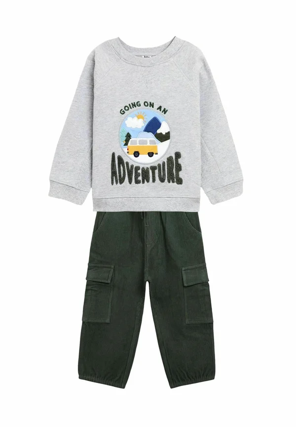 REGULAR FIT - SET - Sweatshirt - green