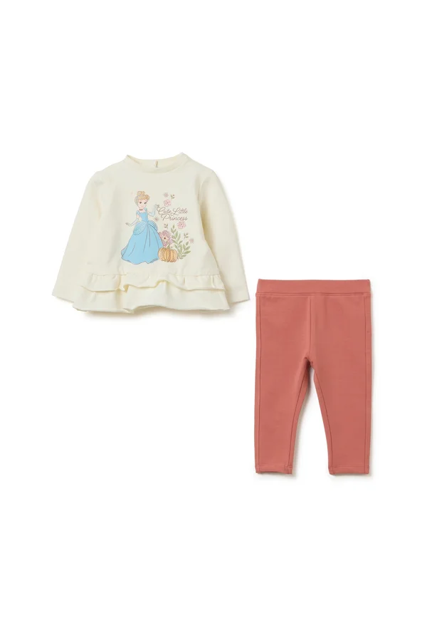 REGULAR FIT SET - Sweatshirt - light beige