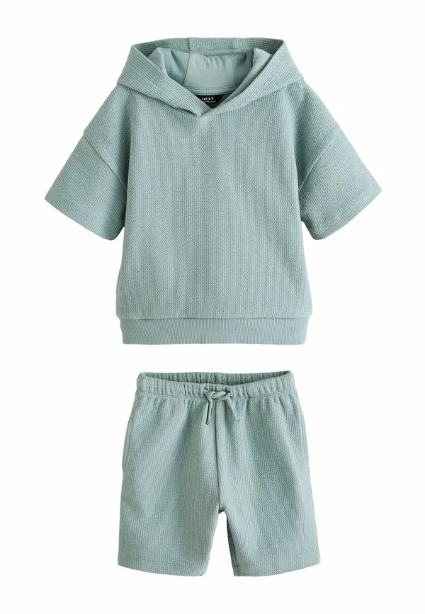 REGULAR FIT SET  - Sweatshirt - mineral blue