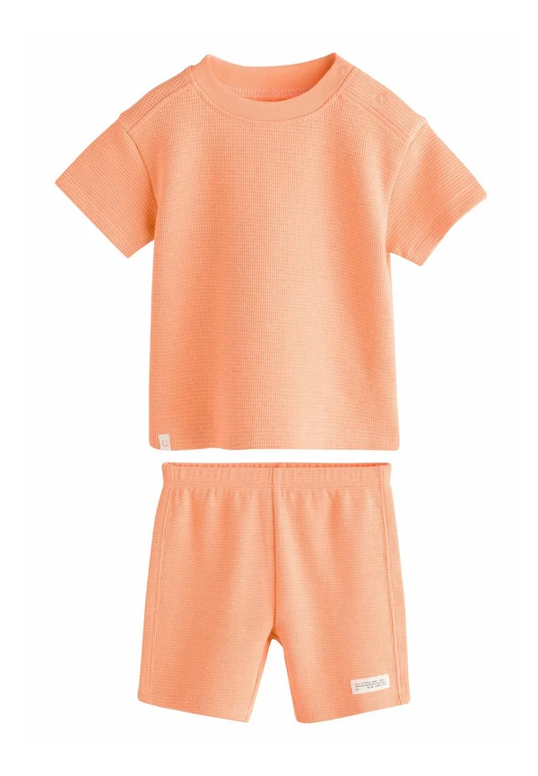 REGULAR FIT - SET - T-Shirt print - orange