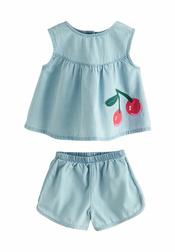 REGULAR FIT - SET - Top - blue