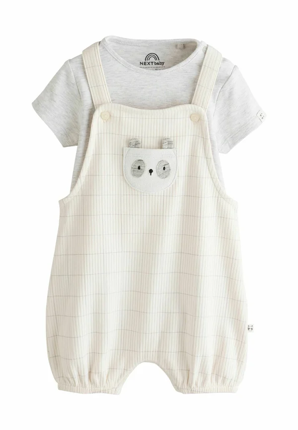 REGULAR FIT - SET UNISEX - Body - grey panda