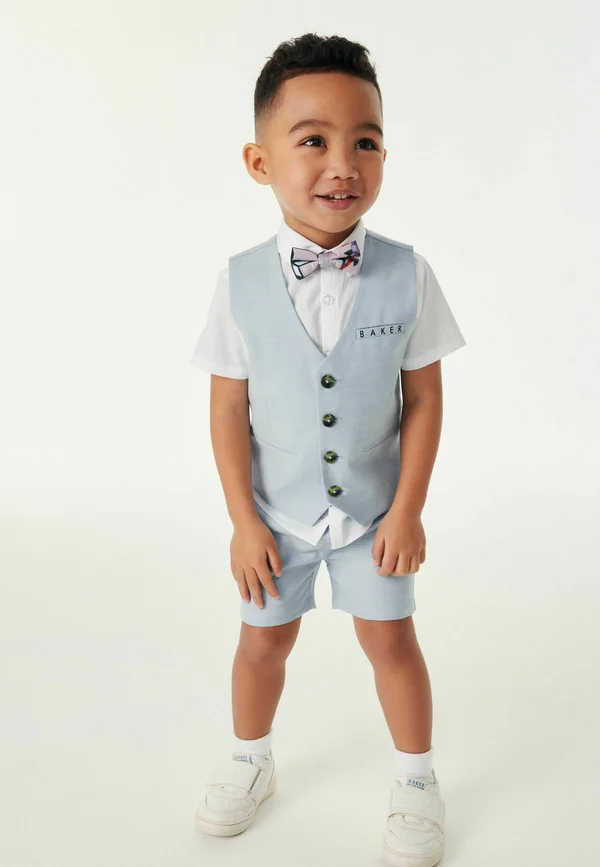 REGULAR FIT-SET   - Weste - blue