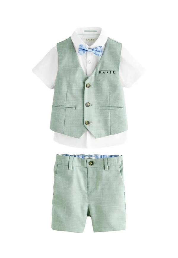 REGULAR FIT-SET   - Weste - green