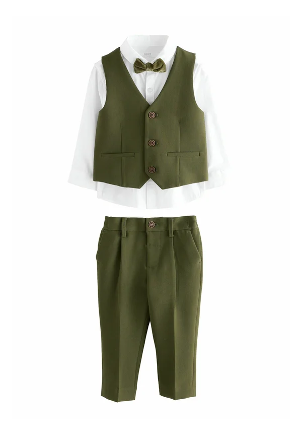 REGULAR FIT - SET  - Weste - khaki green