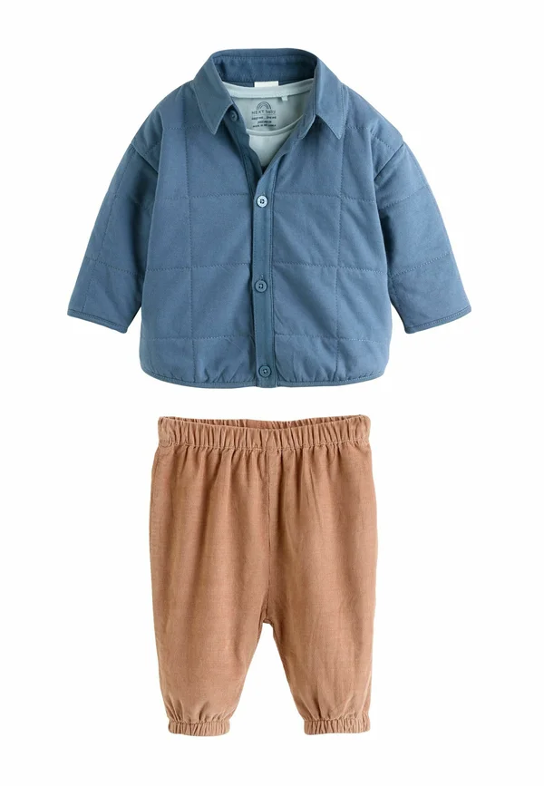 REGULAR FIT - SHACKET  3 PIECE SET   - Übergangsjacke - blue dino