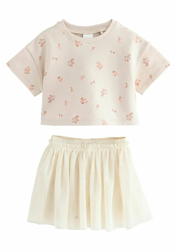 REGULAR FIT -SHORT SLEEVE - A-Linien-Rock - cream