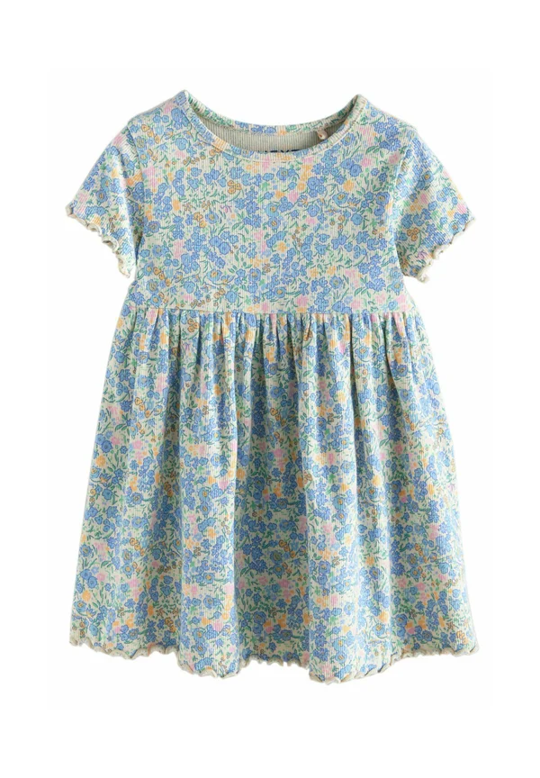 REGULAR FIT-SHORT SLEEVE - Freizeitkleid - blue