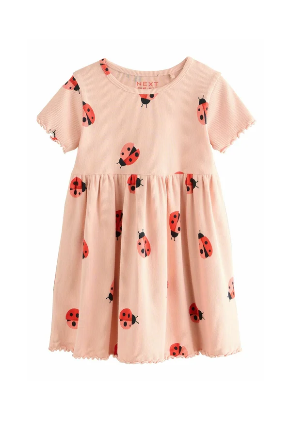 REGULAR FIT-SHORT SLEEVE - Freizeitkleid - ladybird pink