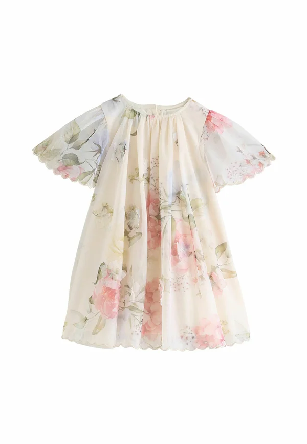 REGULAR FIT - SHORT SLEEVE  - Freizeitkleid - pink floral