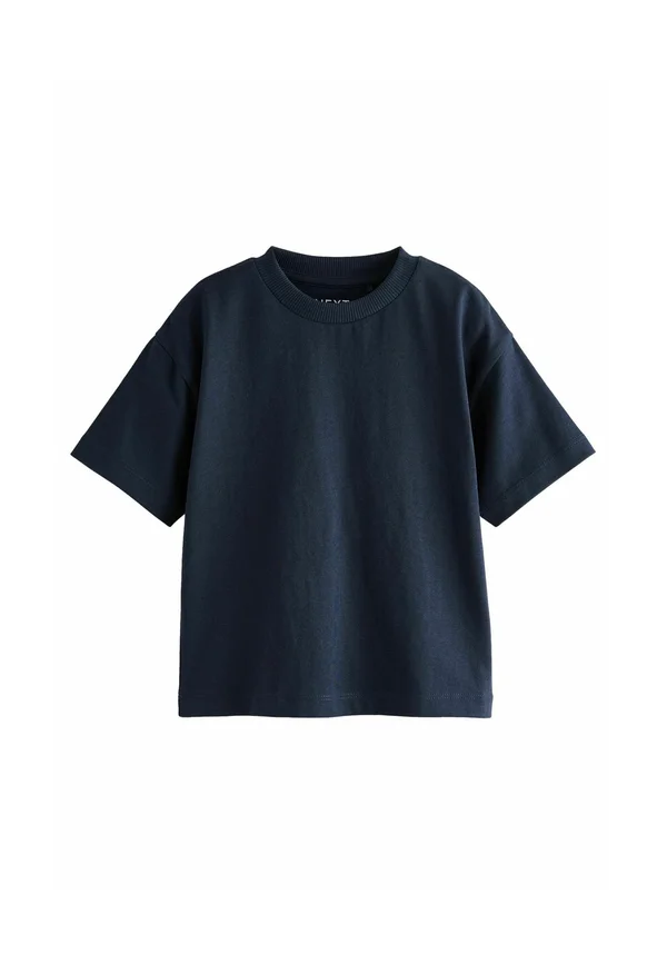 REGULAR FIT  SHORT SLEEVE PLAIN  - T-Shirt basic - navy