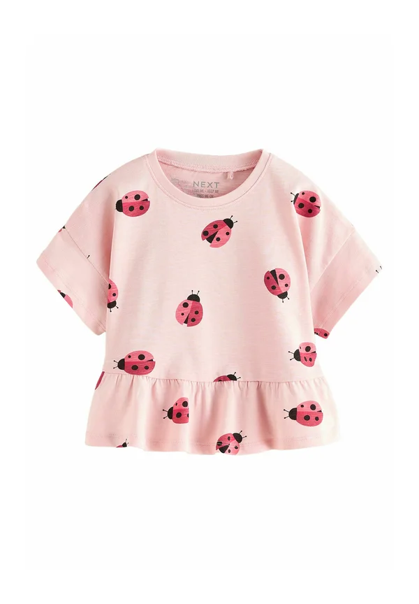 REGULAR FIT - SHORT SLEEVE  - T-Shirt print - pink ladybird