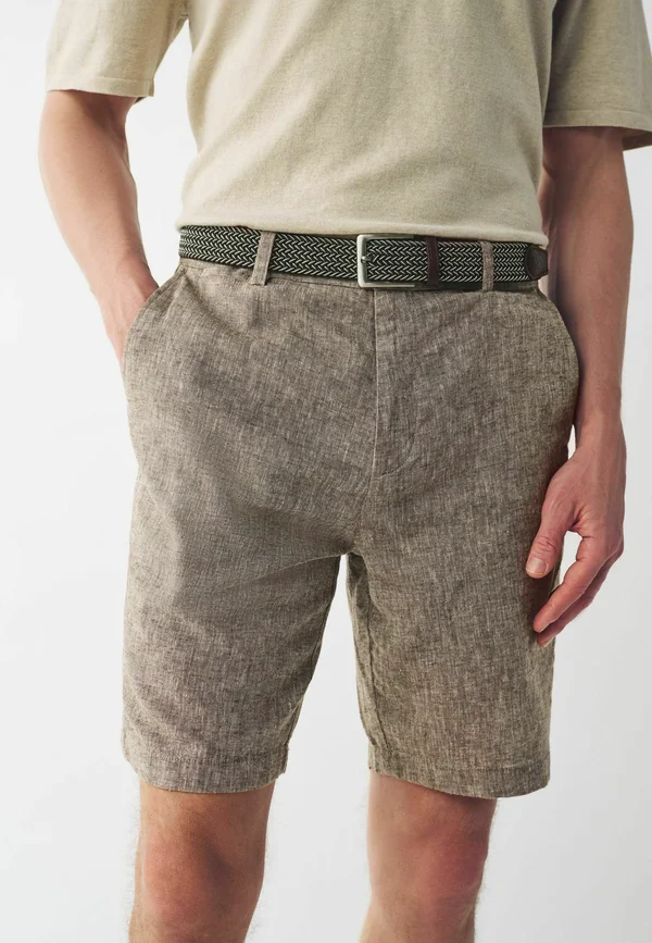 REGULAR FIT - Shorts - brown
