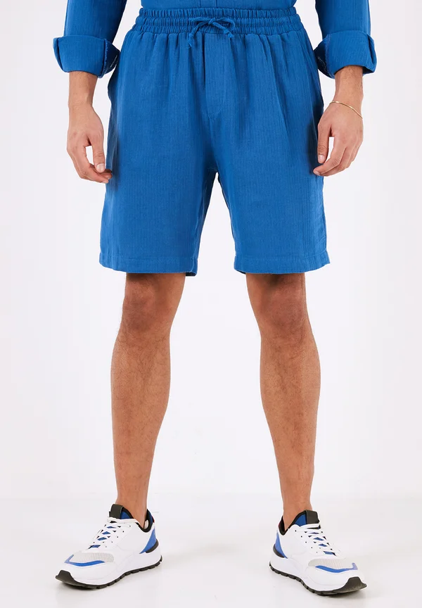 REGULAR FIT - Shorts - royal blue