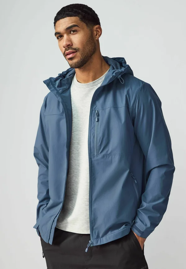 REGULAR FIT - SHOWER RESISTANT ANORAK  - Regenjacke / wasserabweisende Jacke - blue