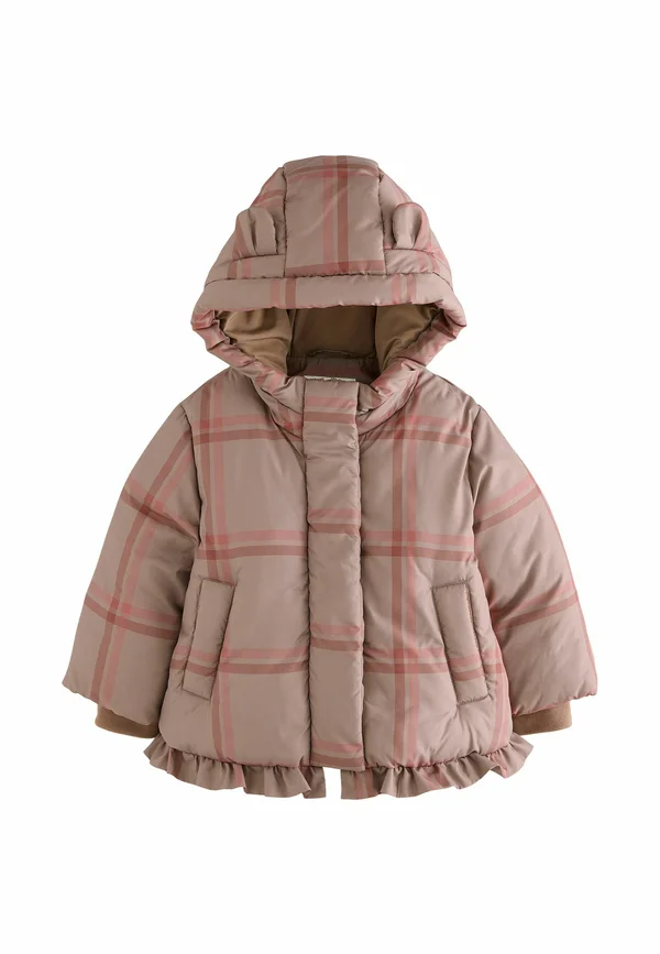 REGULAR FIT - SHOWER RESISTANT FRILL HEM PADDED - Winterjacke - check