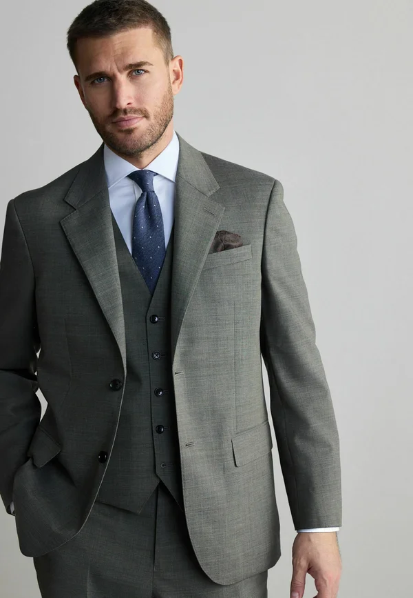 REGULAR FIT - SIGNATURE NOVA FIDES - Anzugsakko - green