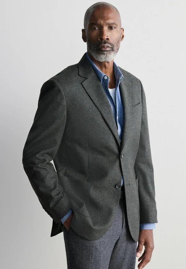 REGULAR FIT - SIGNATURE NOVA FIDES RICH  - Anzugsakko - khaki green