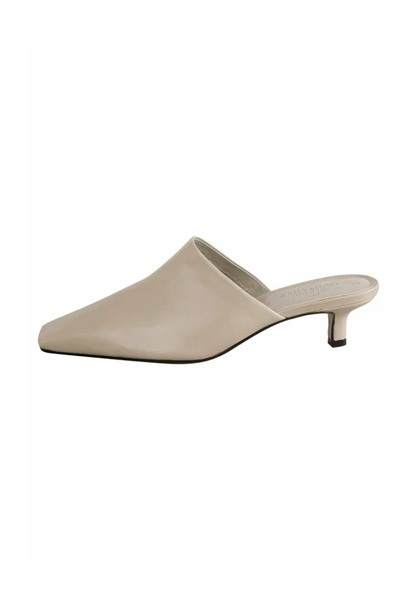REGULAR FIT - SIGNATURE - Pantolette flach - stone