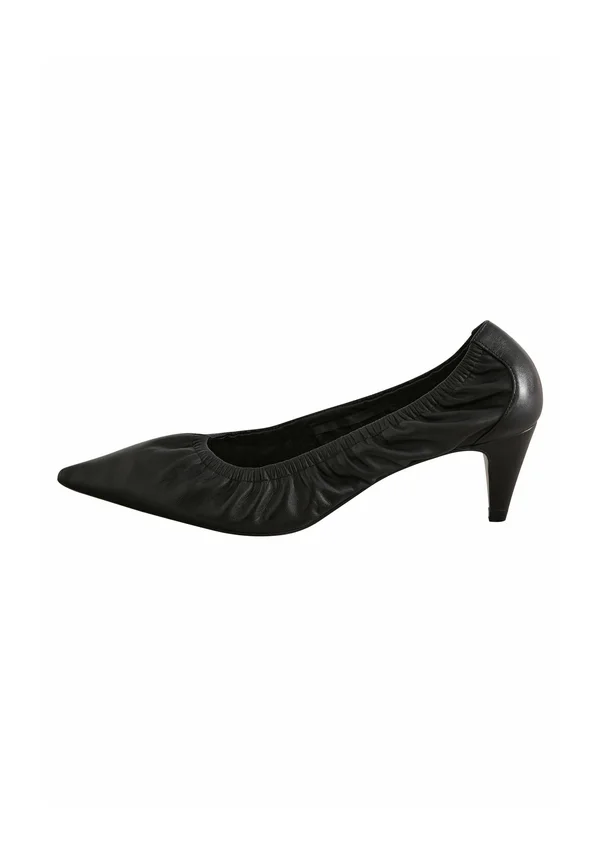 REGULAR FIT - SIGNATURE PREMIUM SCRUNCHED POINTED  - Pumps - black