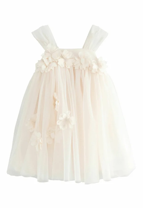 REGULAR FIT - SLEEVELESS - Cocktailkleid/festliches Kleid - ecru white