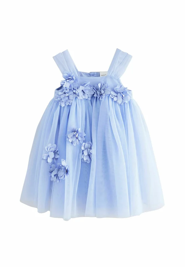 REGULAR FIT - SLEEVELESS FLOWER  - Cocktailkleid/festliches Kleid - blue