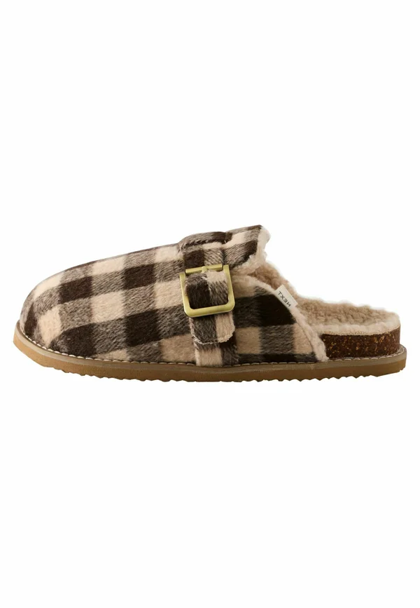 REGULAR FIT -  SLIPPERS . - Hausschuh - checked