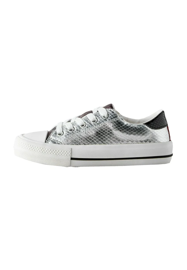 REGULAR FIT  - Sneaker low - silver snake print