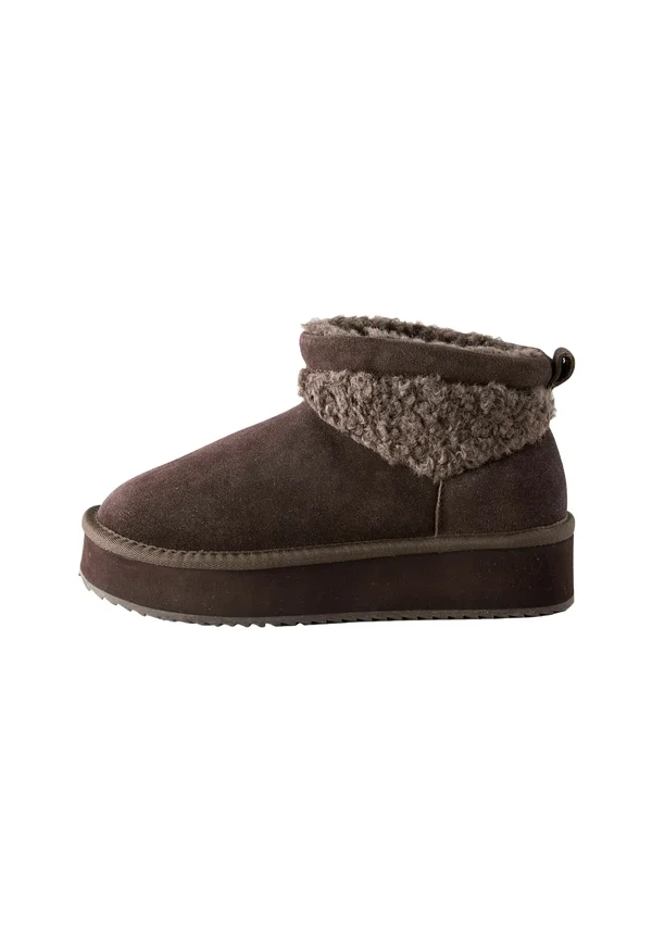 REGULAR FIT  - Snowboot/Winterstiefel - chocolate brown suede