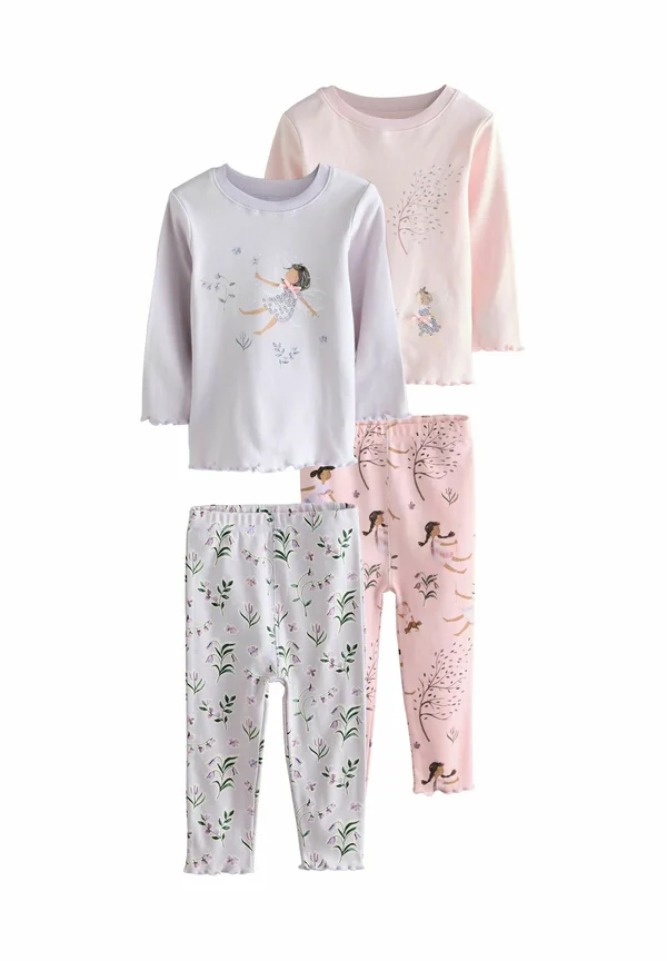 REGULAR FIT - SNUGGLE 2 PACK SET - Nachtwäsche Set - pink/purple fairy