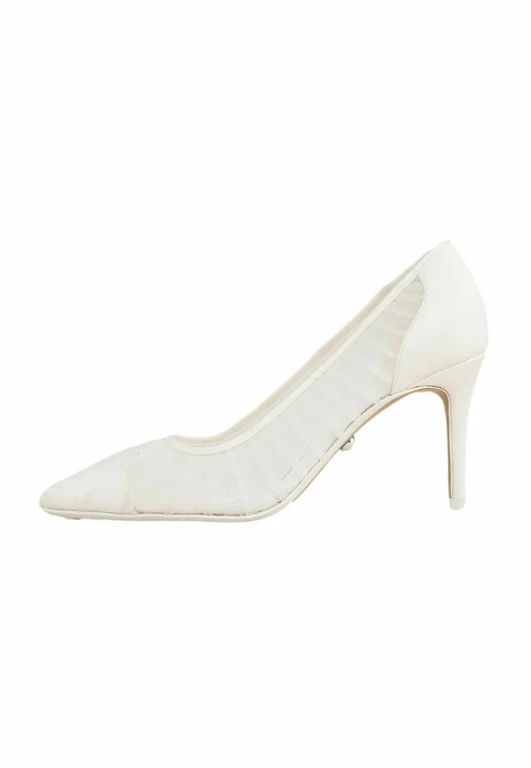 REGULAR FIT - STILETTO MID COURTS   - Brautschuh - white