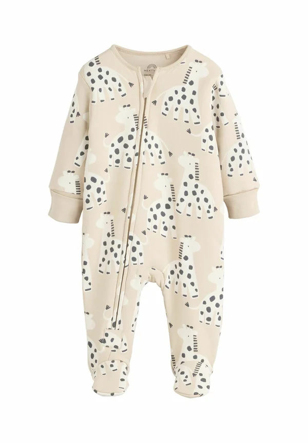 REGULAR FIT - Strampler - ecru giraffe