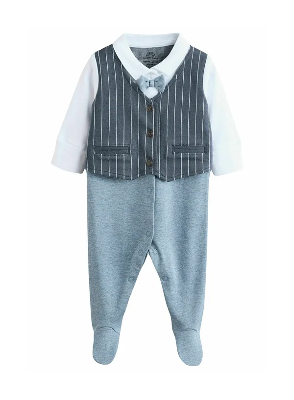 REGULAR FIT - Strampler - navy